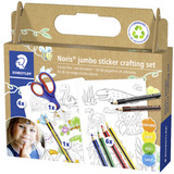 STAEDTLER kit cratif de stickers noris jumbo, 12 pices