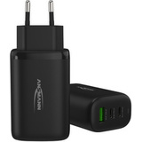 ANSMANN chargeur USB home Charger HC365PD, usb-a / 2x USB-C