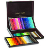 CARAN D'ACHE crayons de couleur PABLO, coffret bois de 120