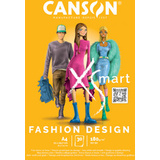 CANSON bloc de dessin XS'MART fashion DESIGN, A4