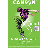 CANSON bloc de dessin XS'MART drawing ART, A4