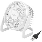 LogiLink ventilateur de bureau USB, 30 dB, blanc