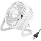 LogiLink ventilateur de bureau USB, 40 dB, blanc