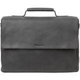 PRIDE&SOUL sac pour laptop PERCENT, cuir, gris