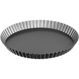 GastroMax moule  tarte, en acier au carbone, 280 mm, gris