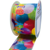 SUSY card Ruban cadeau, sur bobine "Ballons"