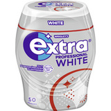 WRIGLEY'S extra Chewing-gum professional WHITE, bote de 50