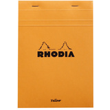 RHODIA bloc agraf No. 16 Yellow, format A5, quadrill