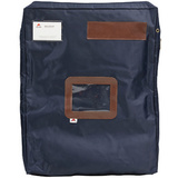 ALBA sac navette "POCSOUGMB" avec soufflet, polyester, bleu