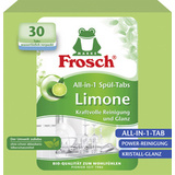Frosch tablettes lave-vaisselle all-in-1 Limone, 30 pices