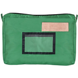 JPC sac navette avec un soufflet, en nylon, vert