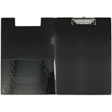 WESTCOTT chemise porte-bloc  pince, plastifi, A4, noir