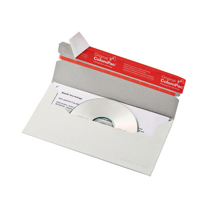 ColomPac Enveloppes pour CD/DVD, format long, sans fentre