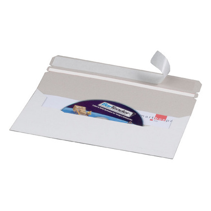smartboxpro Enveloppe pour CD/DVD, format long, sans fentre