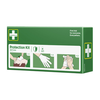 CEDERROTH Kit de protection premiers secours, 3 pices