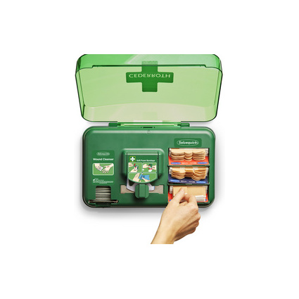 CEDERROTH Kit de premiers secours "Wound Care Dispenser"