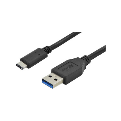 ASSMANN Cble de raccordement USB 3.0, USB-C - USB-A, 1,0 m