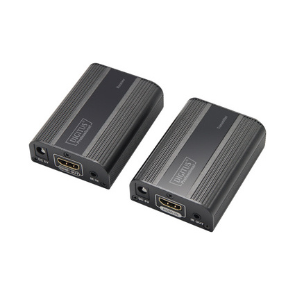 DIGITUS Kit amplificateur 4K HDMI, 4K/60Hz, HDMI 2.0, 30/60m