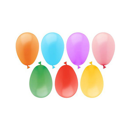 PAPSTAR Ballons bombe  eau, assorti, 100 pices