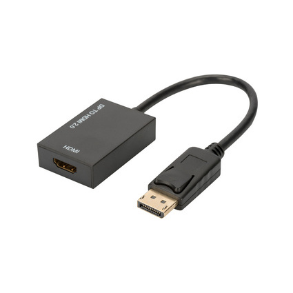 DIGITUS Adaptateur DisplayPort 1.2, DP - HDVI-I, 0,2 m