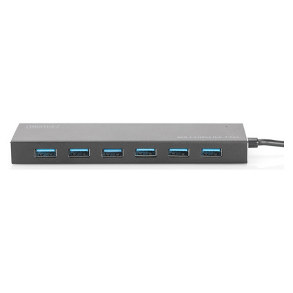 DIGITUS Hub USB 3.0 Super Speed, 7 ports, avec alimentation