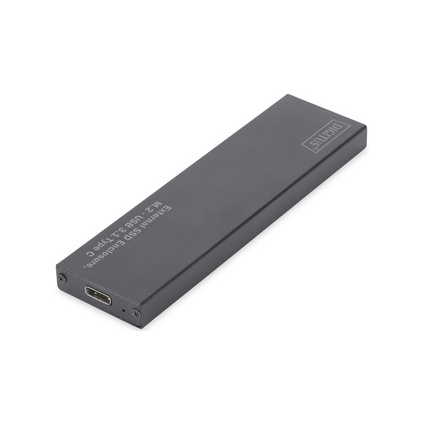 DIGITUS Botier disque dur M.2 SATA, USB 3.1, noir