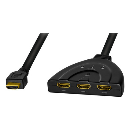LogiLink Rpartiteur/commutateur HDMI 4K, bidirectionnel