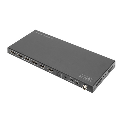 DIGITUS Commutateur matriciel HDMI 4x2, 4K/60Hz, noir
