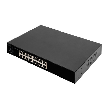 DIGITUS Commutateur Gigabit, 16 ports, 10/100/1000Base-T