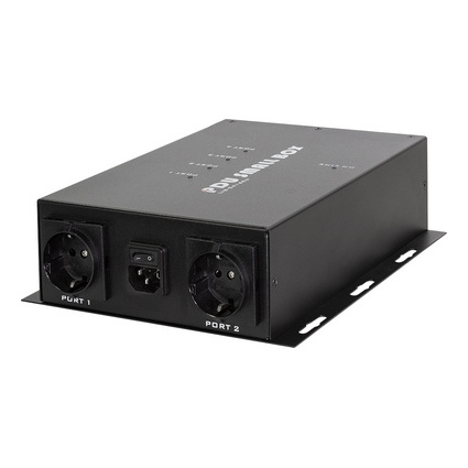 LogiLink Smarte IP-Stromverteiler-Box, 4x CEE 7/3, schwarz