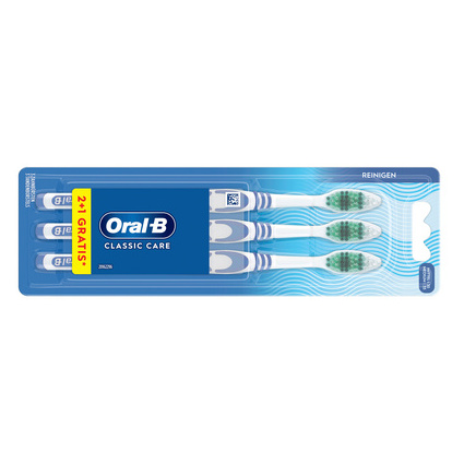 Oral-B Brosse  dents CLASSIC CARE 35, medium, pack 2+1