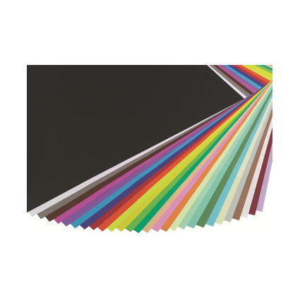 Clairefontaine Papier de couleur "MAYA", 500 x 700 mm, noir
