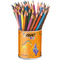 BIC KIDS Crayons de couleur Evolution ecolutions, bote de