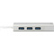 DIGITUS Hub USB 3.0 & adaptateur LAN Gigabit, 3 ports