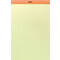 RHODIA Bloc agraf No. 19 Yellow, A4+, lign, orange