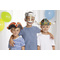 folia Kit de chapeaux pour enfants "AVENTURE", carton, blanc