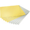 folia Bloc de papier de couleur, A4, 130 g/m2, or et argent