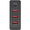 DIGITUS Adaptateur de charge universel USB, 4 ports, noir