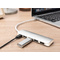 DIGITUS Hub USB-C 3.0, 4 ports, argent