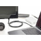 DIGITUS Cble adaptateur USB Type-C, Type-C - DVI, 2,0m