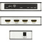 LogiLink Commutateur HDMI 4K/60Hz, 3 ports, noir/argent