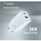 VARTA Chargeur secteur USB "Speed Charger", 38 watts, blanc