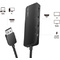 LogiLink Rpartiteur 4K DisplayPort - HDMI, 3 ports, noir