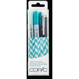 COPIC marqueur ciao, kit de 4 "Doodle pack Turquoise"