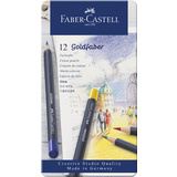FABER-CASTELL crayons de couleur GOLDFABER, tui en mtal