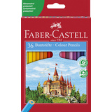 FABER-CASTELL crayons de couleur CASTLE, tui de 36