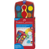FABER-CASTELL palette de peinture CONNECTOR, 24 couleurs