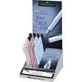 FABER-CASTELL stylo plume grip 2010 M, en prsentoir