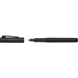 FABER-CASTELL stylo plume grip Edition, F, all black