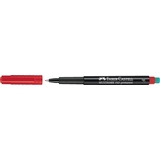 FABER-CASTELL marqueur permanent multimark F, rouge